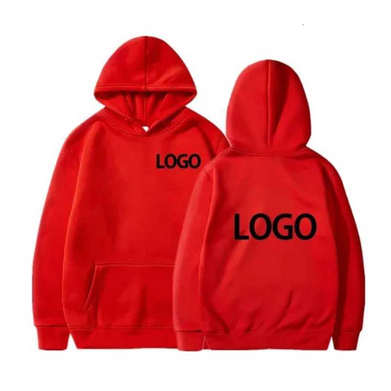 POD customization Custom Printed Men and Women Hoodies Custom Street Wear Hooded Long Sleeve Pullover Casual FashionT251112