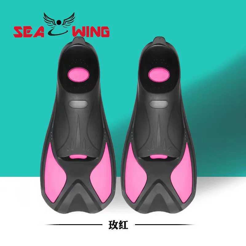 Beginner swimming training fins with multiple color specifications original factory diving training frog shoesY250412