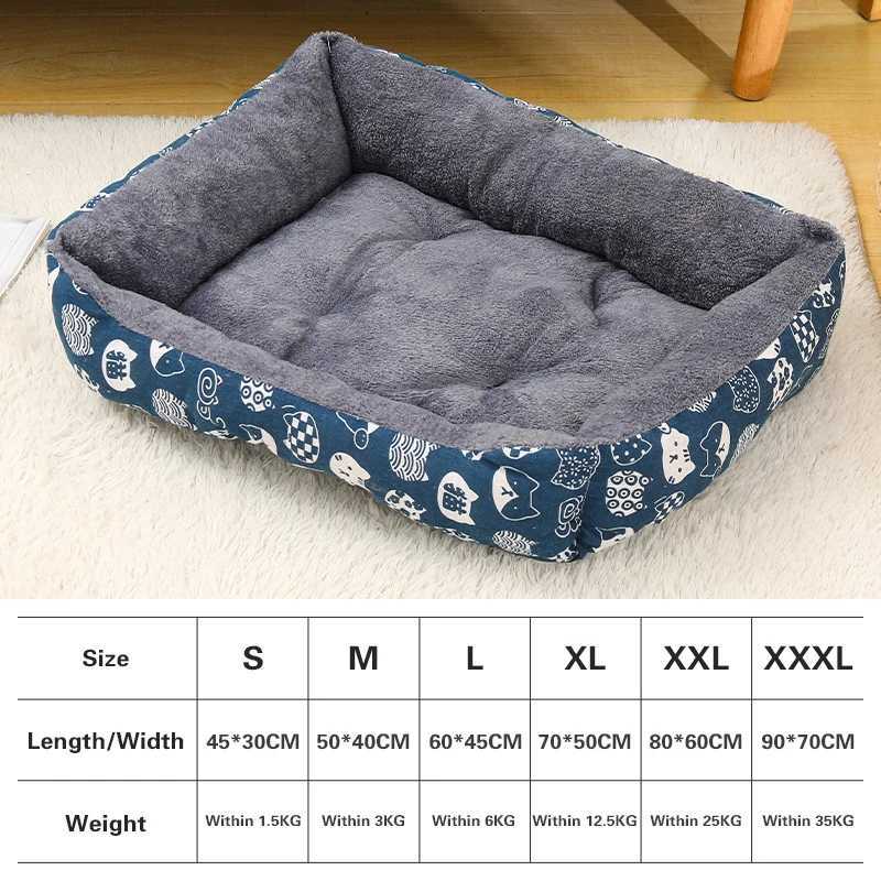 Pet Dog Bed Sofa Mat Pet Products Coussin Chien Animal Accessories Dog Basket Supplies Used for Large Medium and Small Domestic Cat Beds X250412