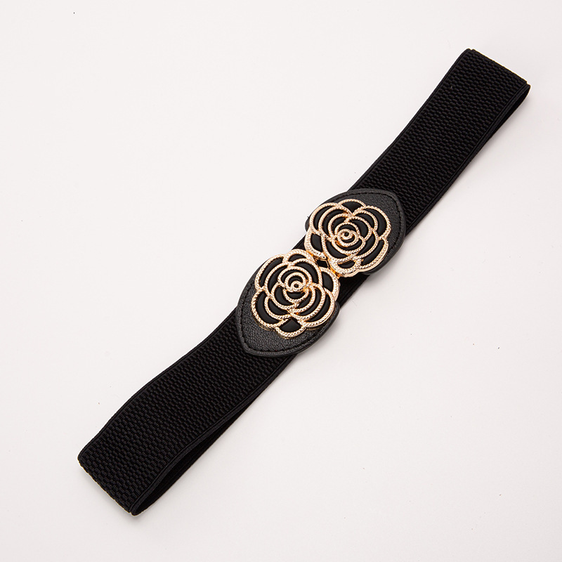 Elastic for women, waist belt decoration with shirt and dress, Korean style versatile elastic waistband 4cm