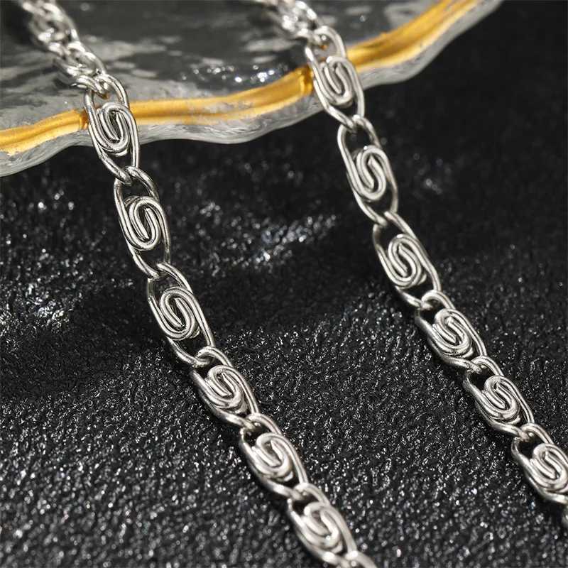 Men Stainless Steel Chain Bracelet for Women Hand Bangle Gold/Silver Color Foot Ankle Anklet Jewelry Accessories DIY GiftC250411