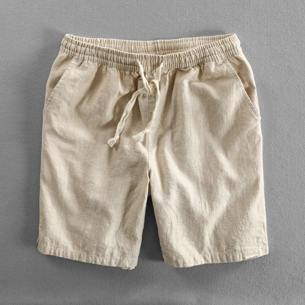 Men Summer Cotton en Japan Candy Color Beach Holiday Home Male Simple Casual Slim Fit Haruku Soft Thin Shorts Pants