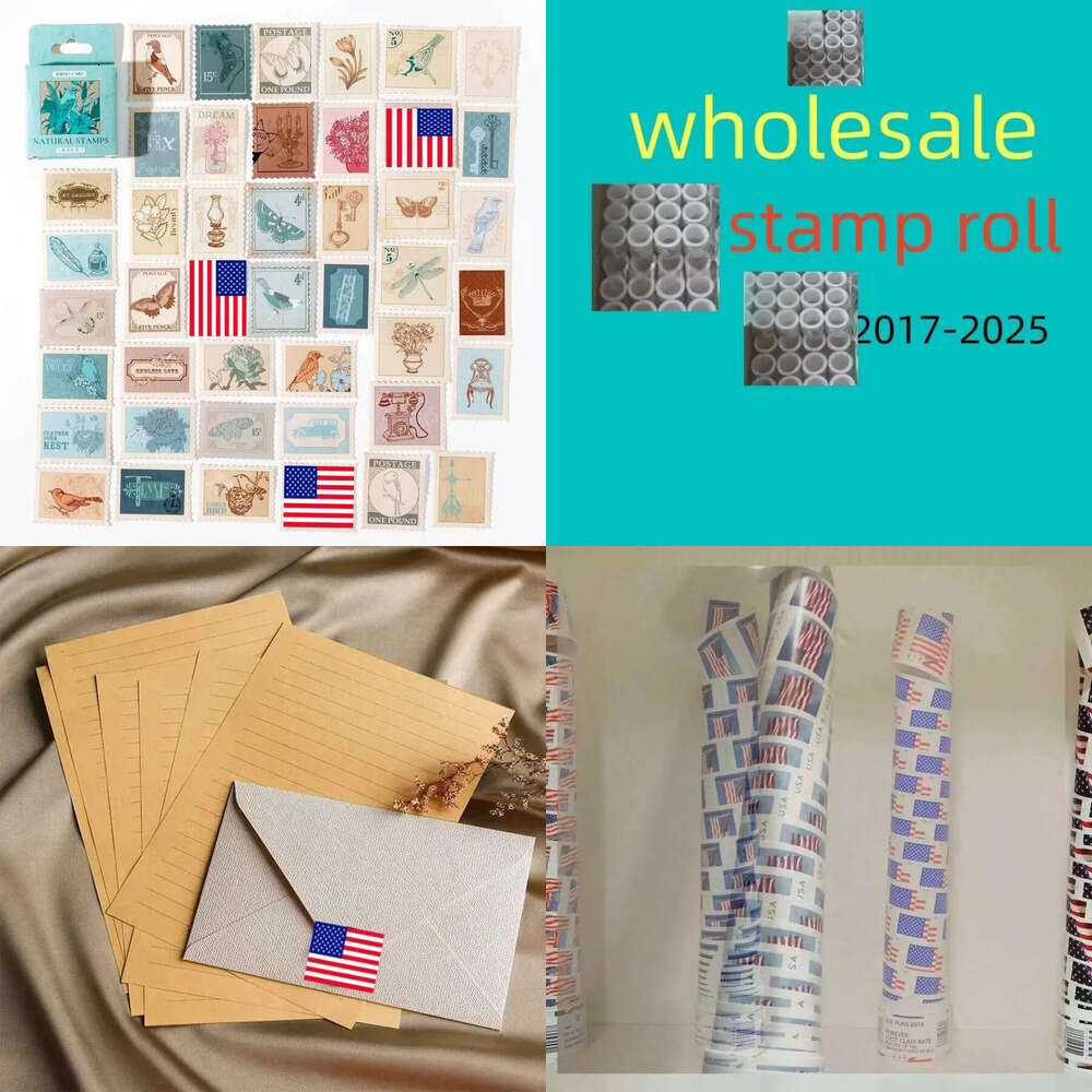 Wholesale of the most suitable letters for you 2017-2025, including general postcards, envelopes, postage labels, decorative labels, decorative stamps, and AD stickers