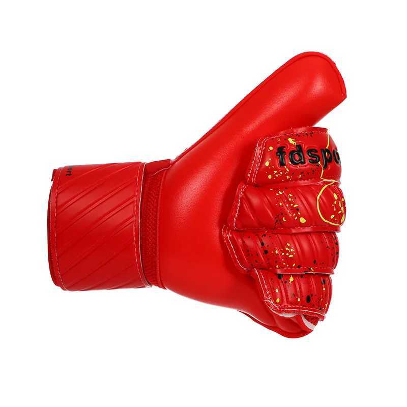 New Latex Football Goalkeeper Gloves Thickened Football Professional Protection Adults Teenager Goalkeeper Soccer Goalie GlovesW251112