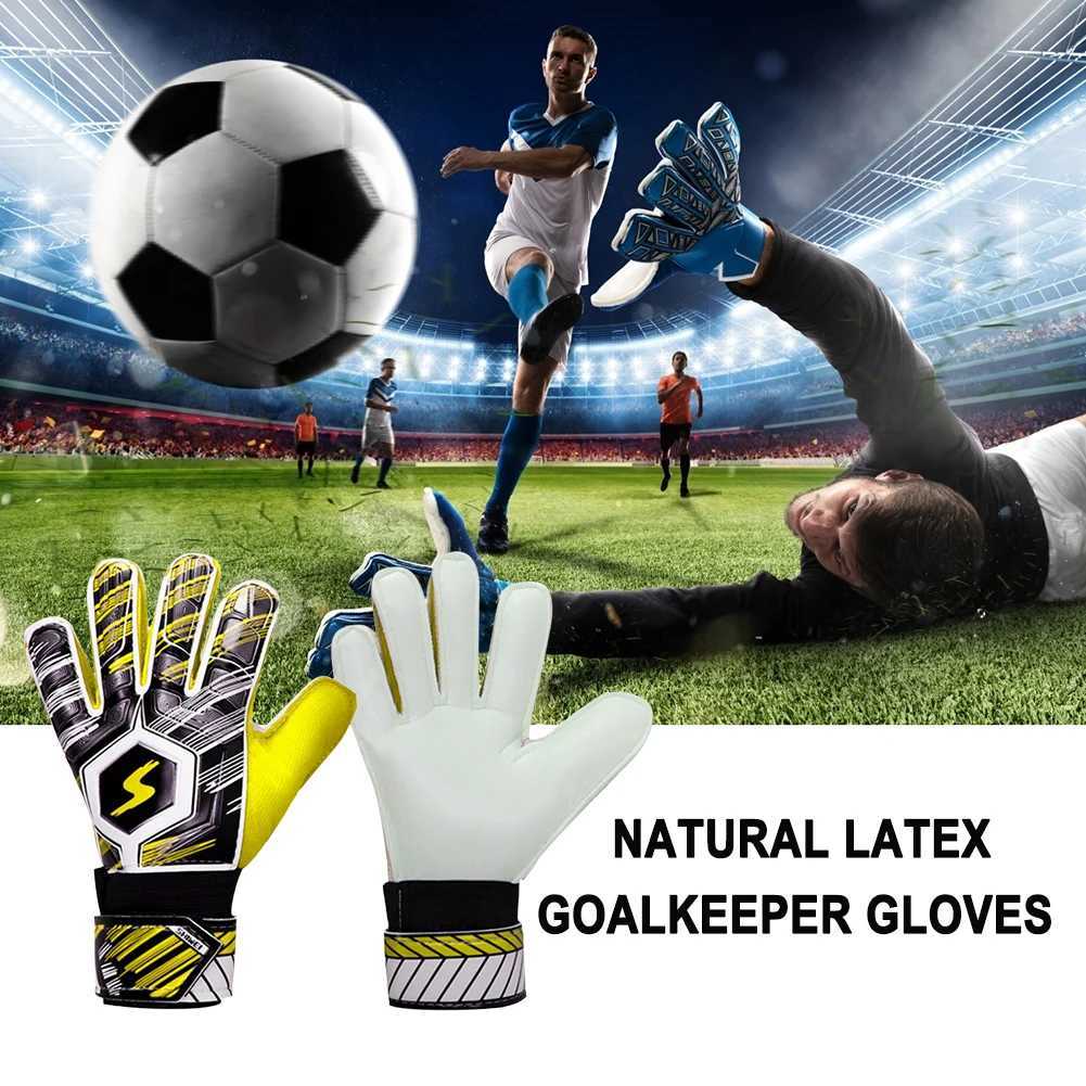 Football goalkeeper gloves thick training football gloves full finger handguards breathable suitable for adults children and teenagersXJ250412