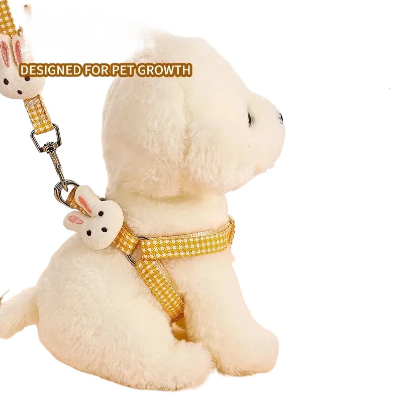 Pet Small Dog Harness Leash Material Quick Release Nylon Straps Anti Pulls Items Leash Supplies Lanyard Accessories