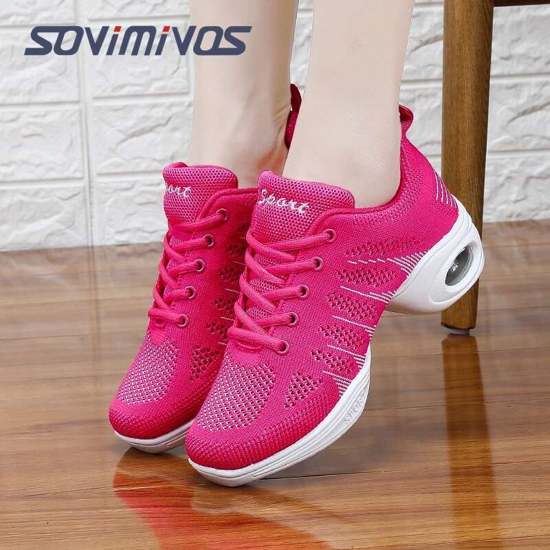 2025 New Women's Dance Ballet Jazz Dance Shoes Soft Bottom Low Heel Latin Designer Fashion Sports Shoes
