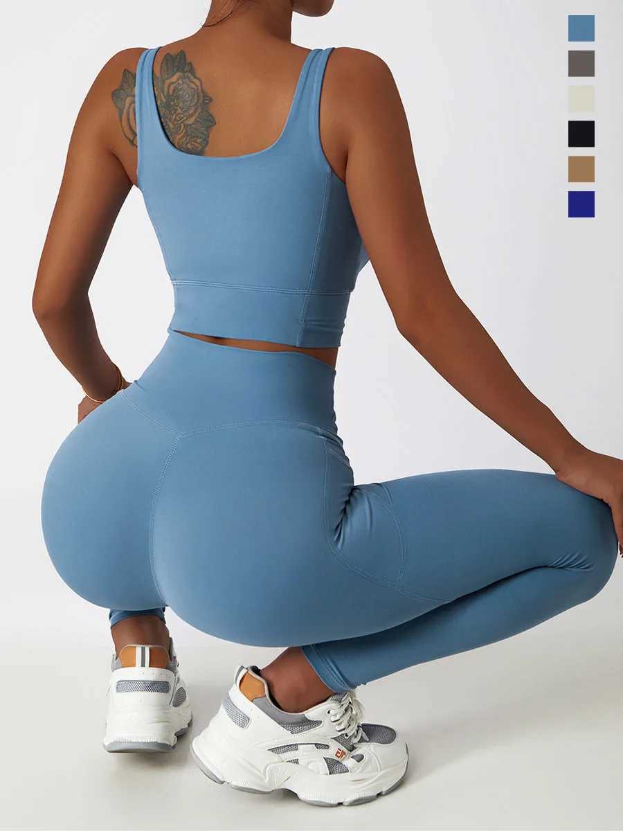 White Yoga Sets Women Sport Femme Rib Activewear Set Girls Seamless Fitness Suit Workout Clothes Athletic Wear Seamless Gym Set J251112