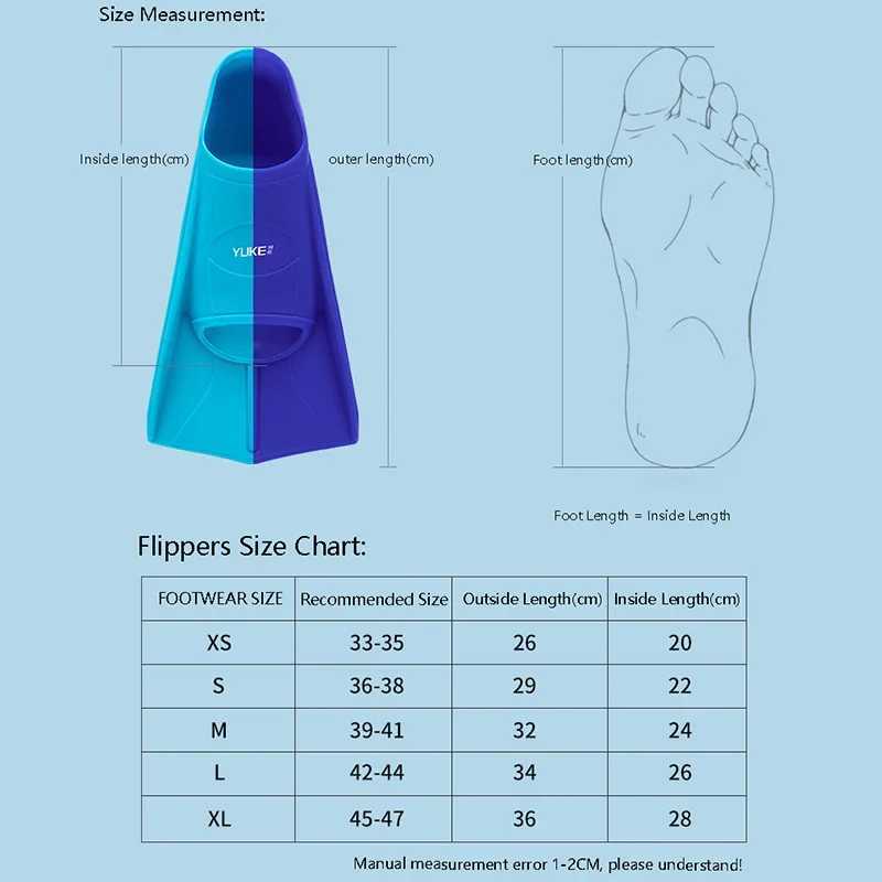 Swimming fins Adult and child specific duck foot training lapel professional freestyle diving foot swimming equipmentY250412