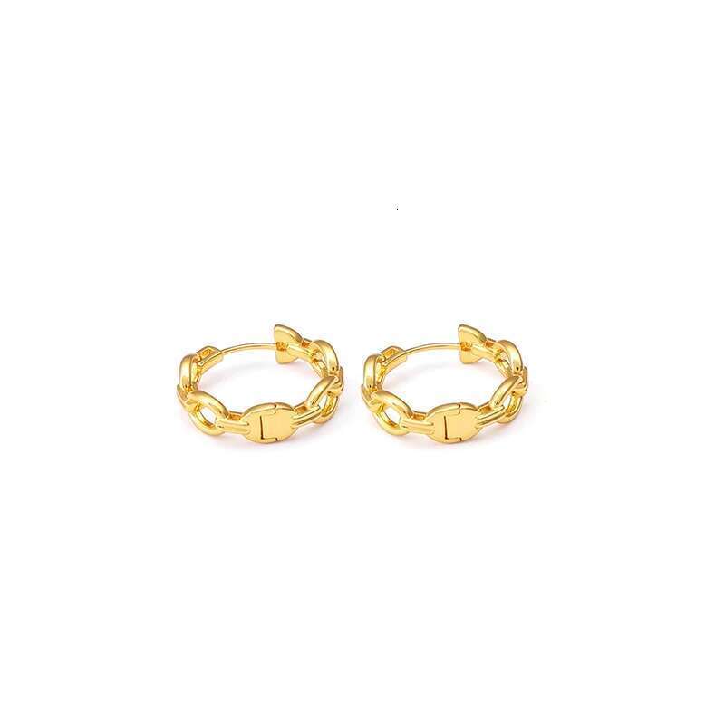 LA FESTIN Designer Female 2021 New Trendy Simple Retro Fashion Jewelry Niche Temperament Earrings Ins