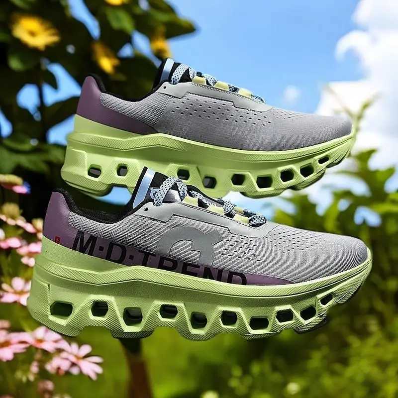 RASMEUP New Men Soft Wear-resistant Breathable Sports Shoes Men Workout Sneakers Running Shoes Cushioning Non-slip Hot Selling Z250411