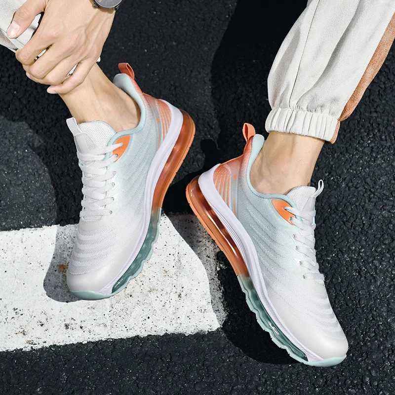 Oversize Air Cushion Running Shoes Men Sports Jogging Shoes Brand Sneakers Men Cfort Gym Training Walking Shoes M Footwear Z250411