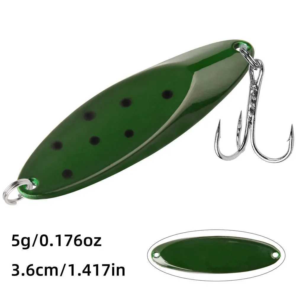 1pc Bionic Spoon Lure for Freshwater Fishing - Long Casting High-Quality Sequins Perfect for Catching Perch and Other Fish Z250411