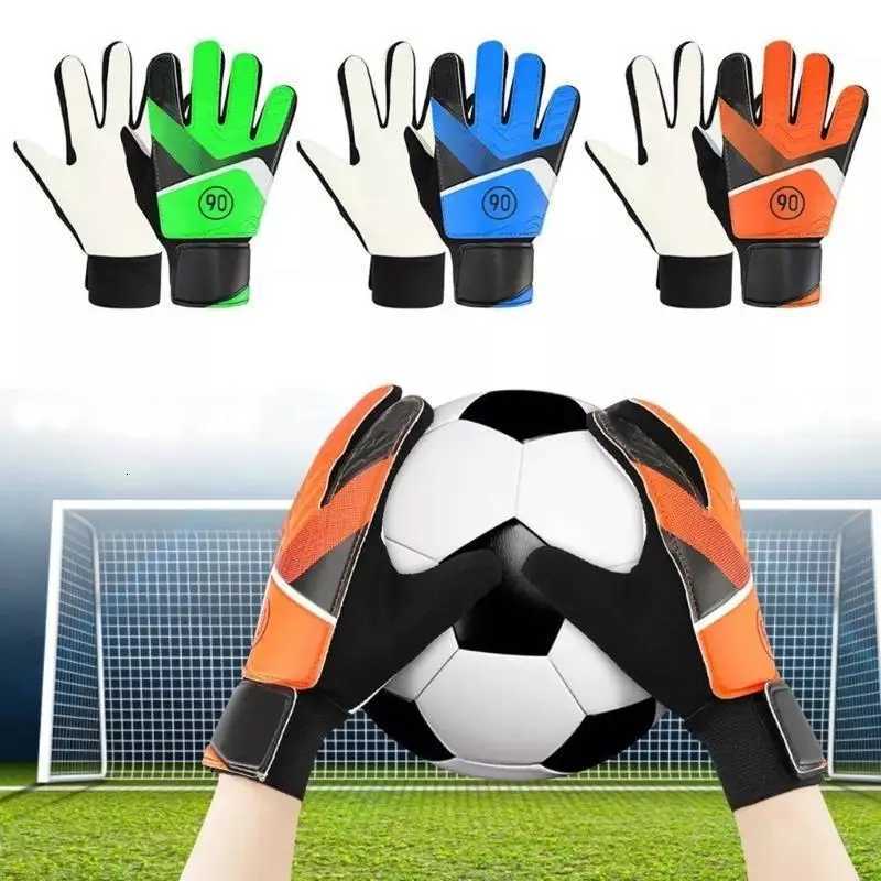 652F Latex Goalkeeper Gloves with Finger Breathable Soccer Goalie Gloves Sports Gift for Kids Youth and AdultW251112