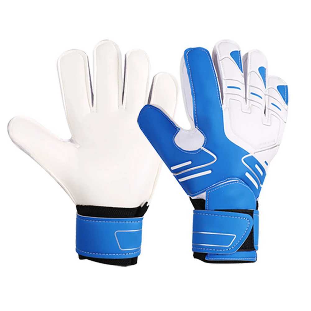 Professional goalkeeper gloves mens adult womens childrens football soccer goalkeeper gloves anti slip thick latex gloves finger protection glovesXJ25