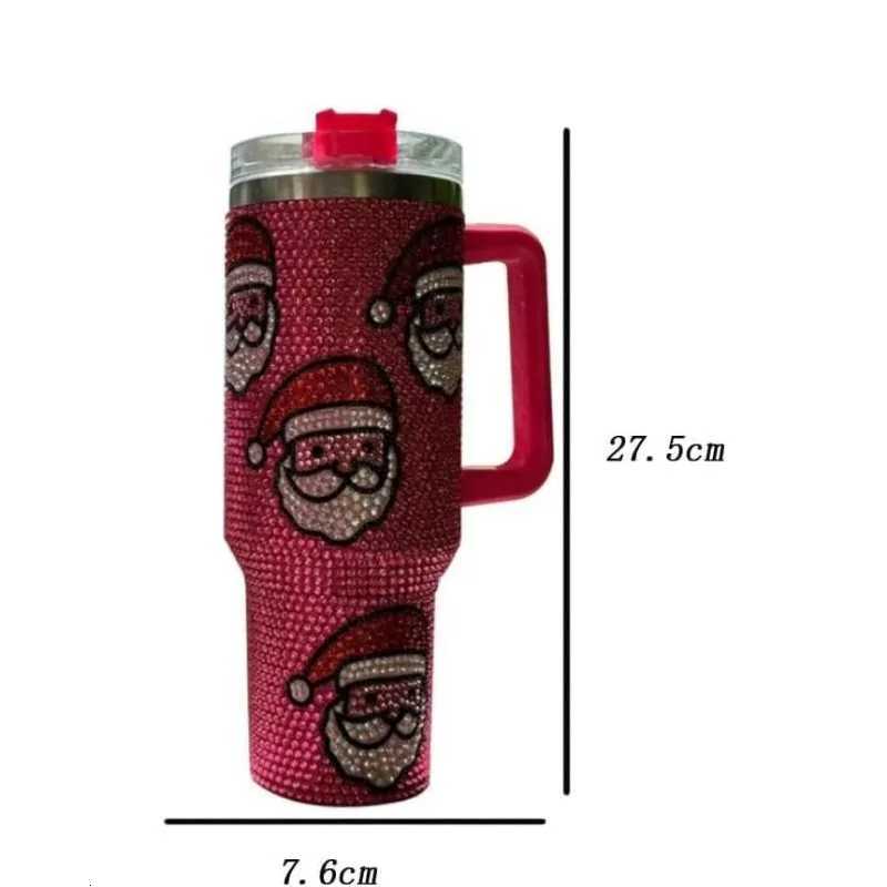 Christmas Stainless steel insulated cup 304 BPA free Christmas design reusable suitable for coffee hot and cold drinks Christmas Y251112