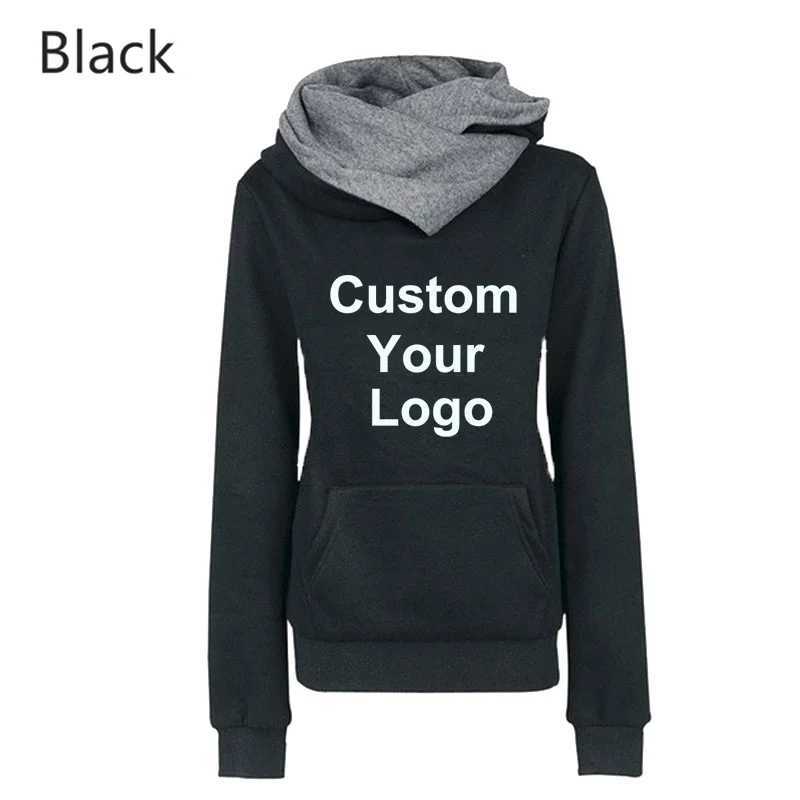 POD customization Autumn And Winter Ladies Hoodies Womens Custom Your Hoodies Long Sleeve Hooded Sweatshirts Pullover JumpersT251112
