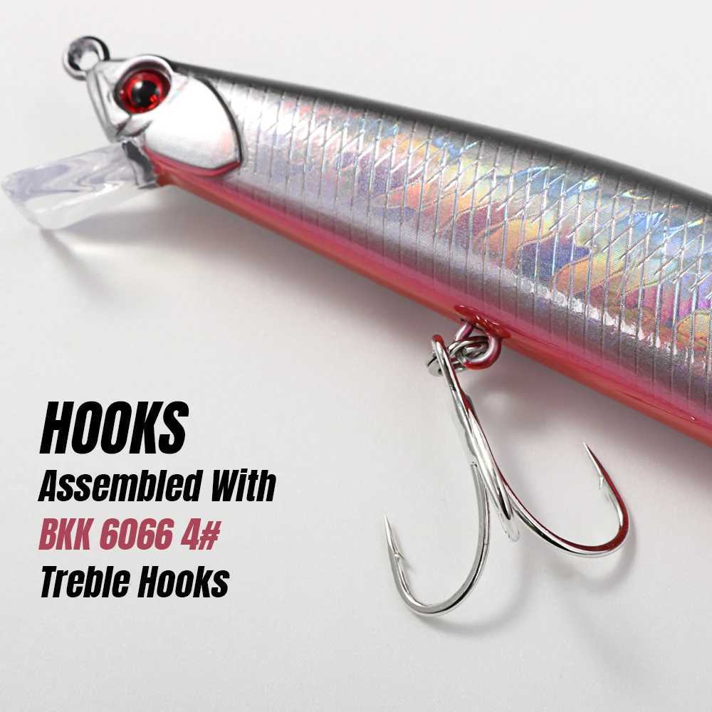 JIGGING PRO 175mm 29g Sinking Slim Minnow Fishing Lure Long Casting Saltwater Fishing Bait With Tungsten Ball Z250411
