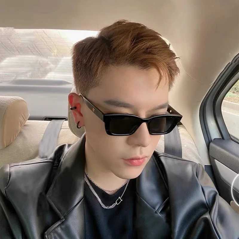 2024 New Women Rectangle Vintage Sunglasses Brand Designer Retro Points Sun Glasses Female Lady Eyeglass Cat Eye Driver GogglesC250411