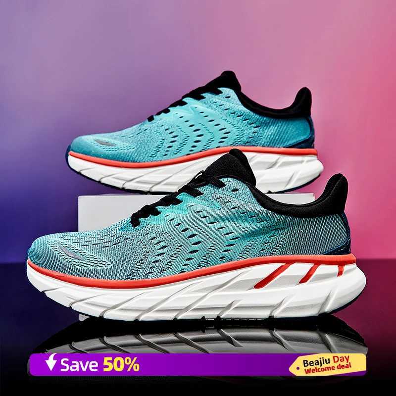 NEW Men Sports Running Shoes Casual Marathon Breathable Lightweight Wens Cfortable Athletic Nonskid Walking Sneakers Z250411
