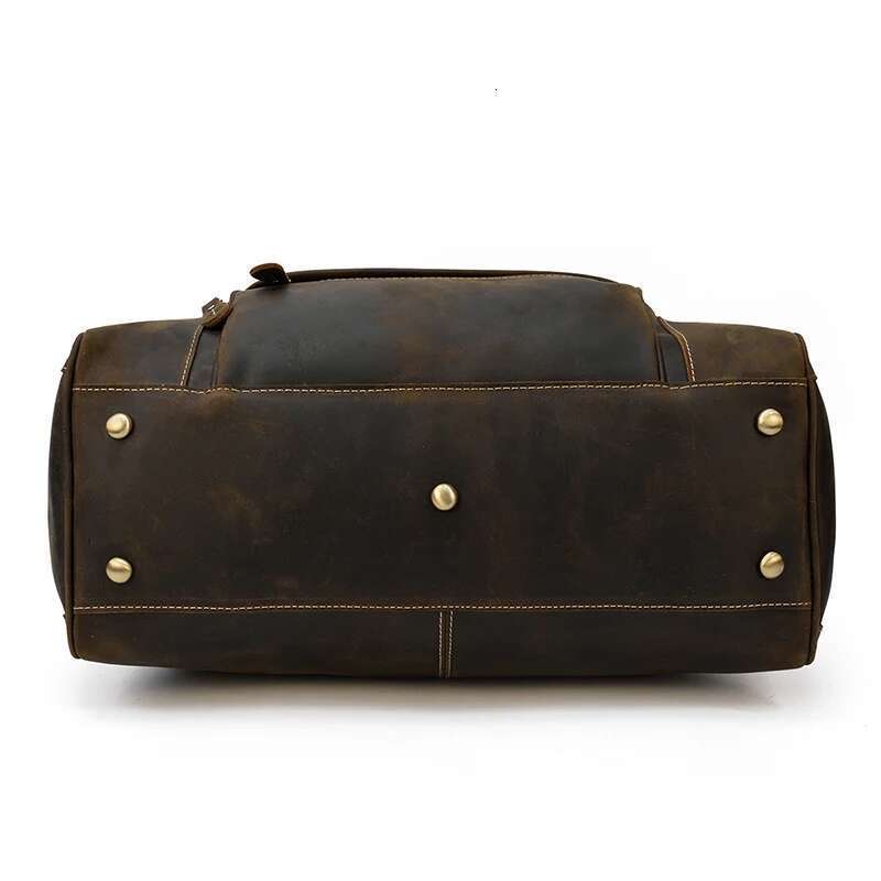 Designer Bag Genuine Leather For Man Travel Tote Women Big Weekend Fit 14 Inch Laptop Cowskin Lage Duffle Bag Male Handbags