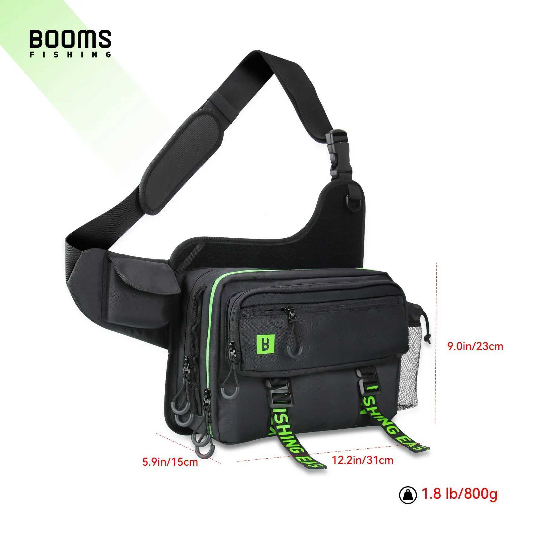 Booms Fishing IB1 Fishing Bag High-Capacity Tackle Storage Bags Large Sea Freshwater Backpack Carpfishing Professional Equipmen Z250411