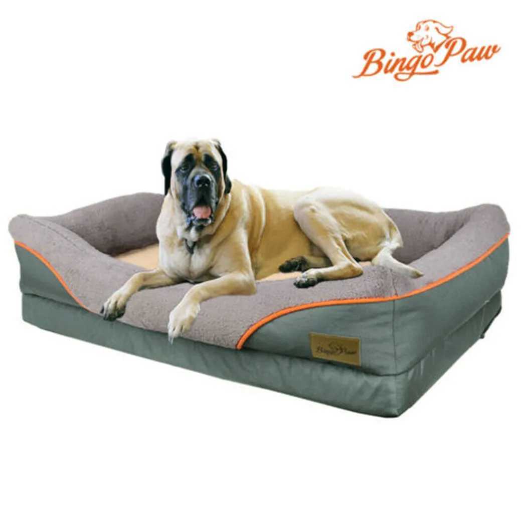 Heavy large orthopedic pet bed cushion foam waterproof sofa dog bed XL X250412