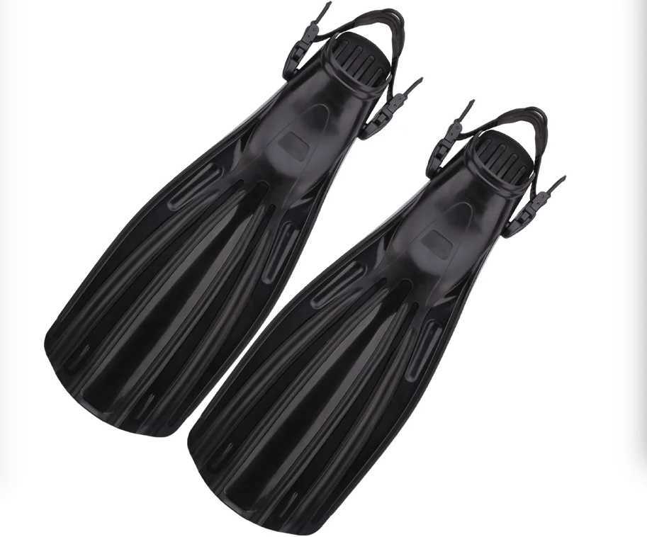 Diving Frog Shoes Quick Release Open Heel Professional Deep Diving Collar Medium Long Fin Free Diving Strap EquipmentY250412