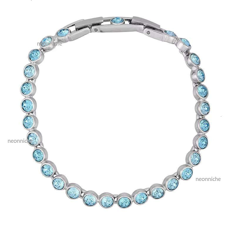HipHop Custom Women's Tennis Bracelet 4-5mm Moissanite Square/Round k Chain Sier Jewelry for Weddings