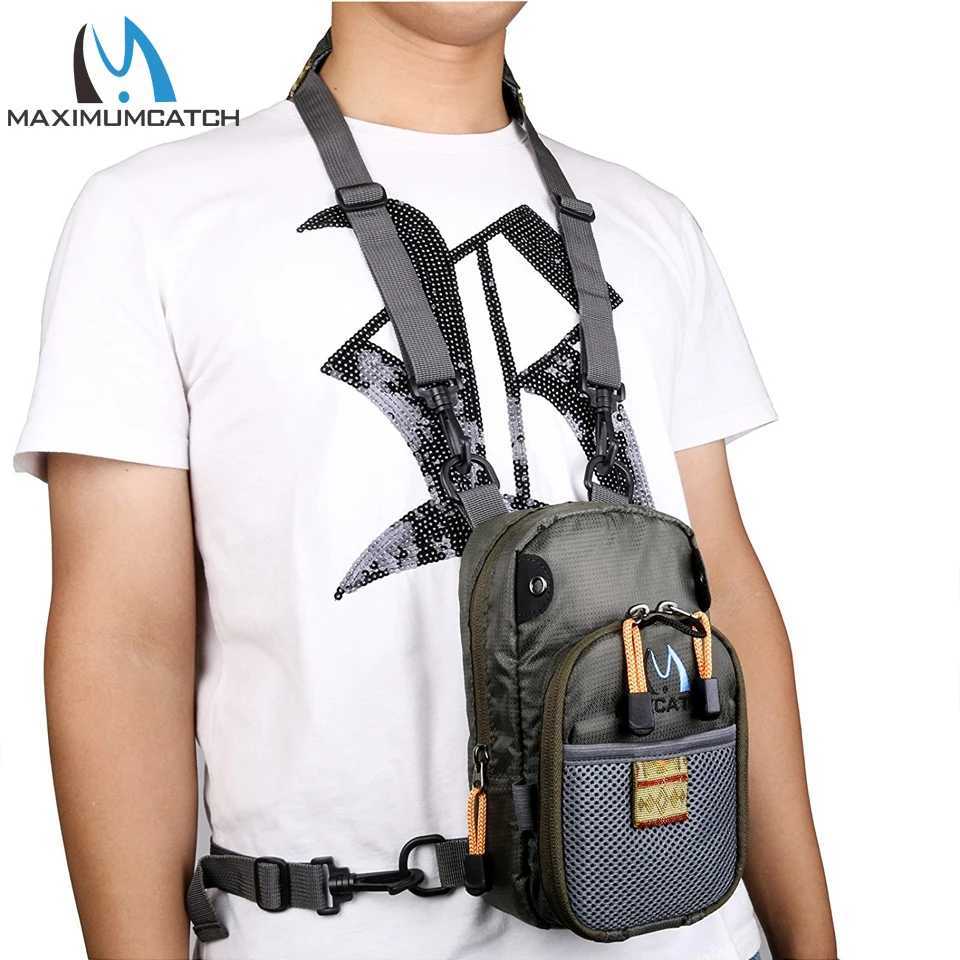 Maximumcatch Fly Fishing Bag Fishing Chest Pack Backpack With Fishing Tool Accessory Z250411