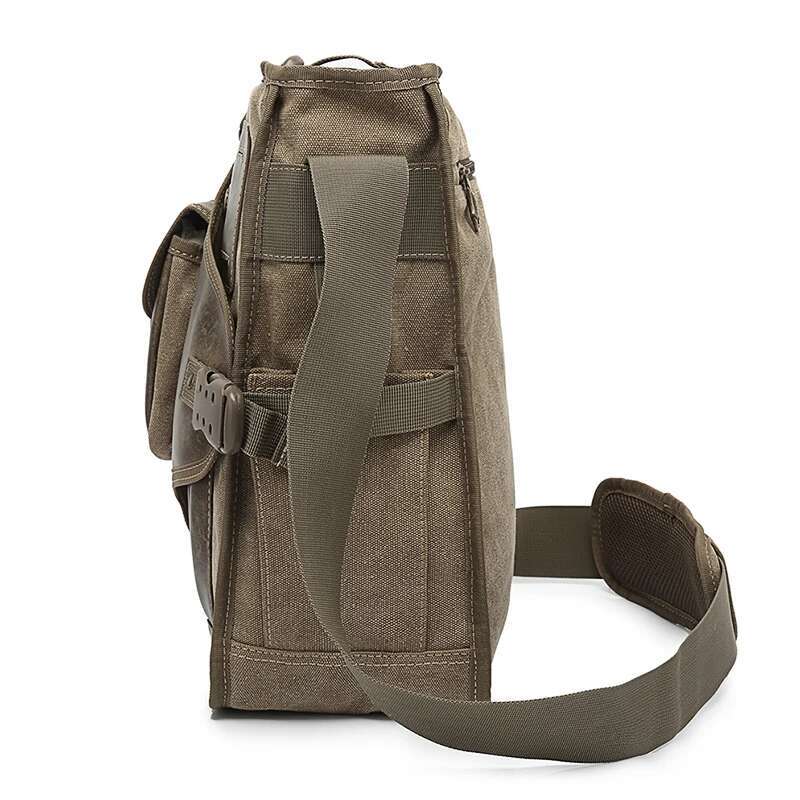 Man Messenger Shoulder Bag 2022 Canvas Business Casual Zipper Handbag Male Satchel Cross Body Bags Men Bolsa Crossbody Bags Sacs