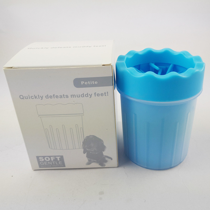 Spot cross-border e-commerce pet foot washing cup, dog paw cup, cleaning and beauty tools, brush supplies, dog foot washing machine