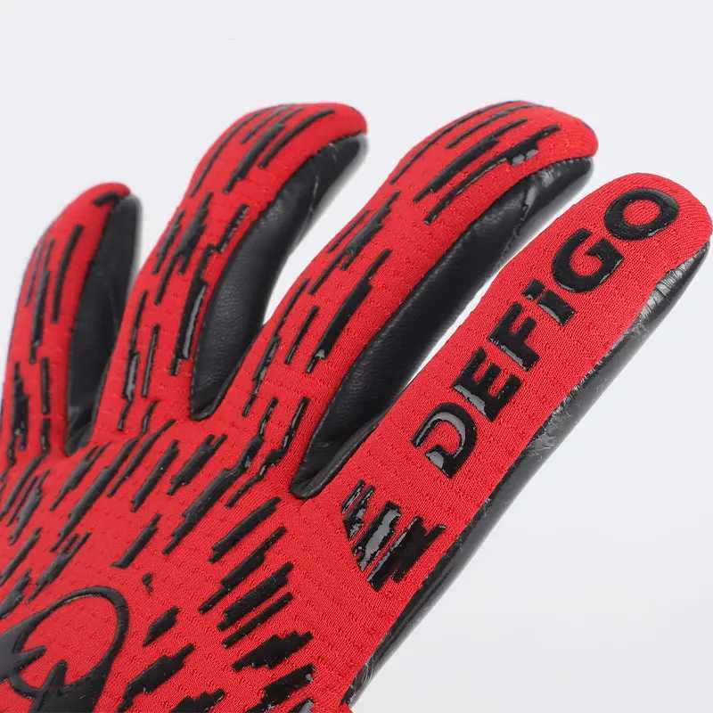 Professional soccer goalkeeper gloves for children adult thick latex protection non-slip finger protection glovesW251112