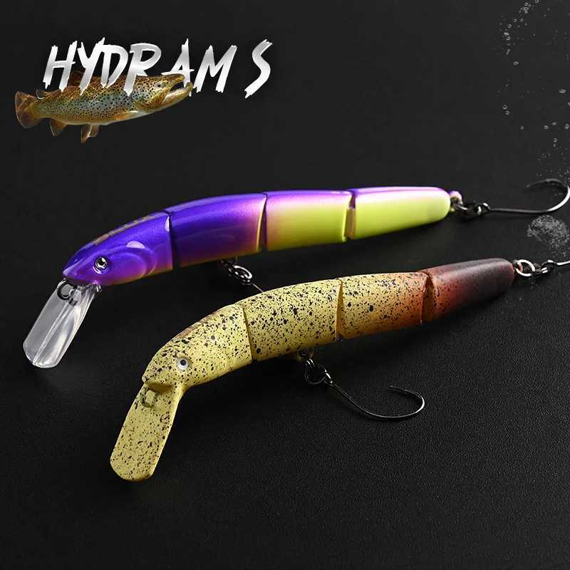 BLUX HYDRAM-S Joint Minnow 70mm 4g 0.2-0.6m Fishing lure Sinking Crank Wobbler Area Trout Stream Freshwater Bait Gear Z250411