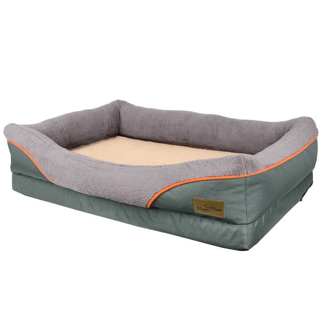 Heavy large orthopedic pet bed cushion foam waterproof sofa dog bed XL X250412
