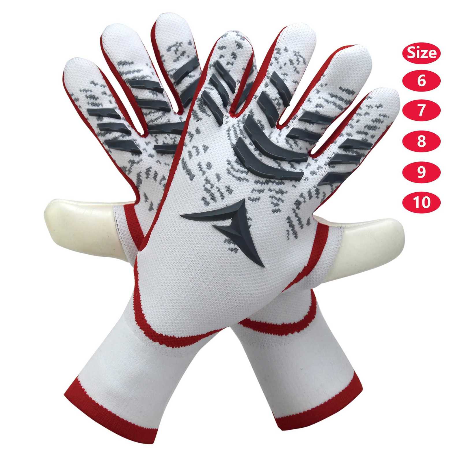 2025 New Soccer Football Goalkeeper Gloves Thickened Professional Protection Adults Teenager Goalkeeper Soccer Goalie GlovesW251112
