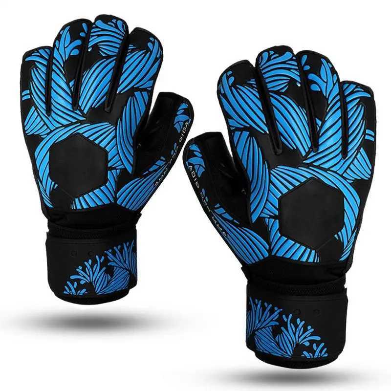 Goalkeeper gloves high grip football gloves breathable adjustable sports gloves game protective equipment for teenagers and childrenXJ250412