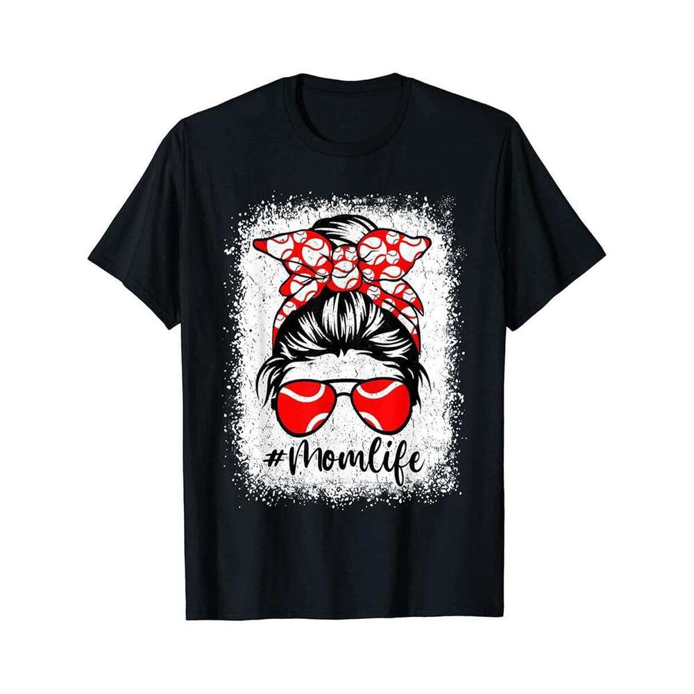 Designer T shirt Mom of 2 Boys Basketball Mothers Day - 220g T shits