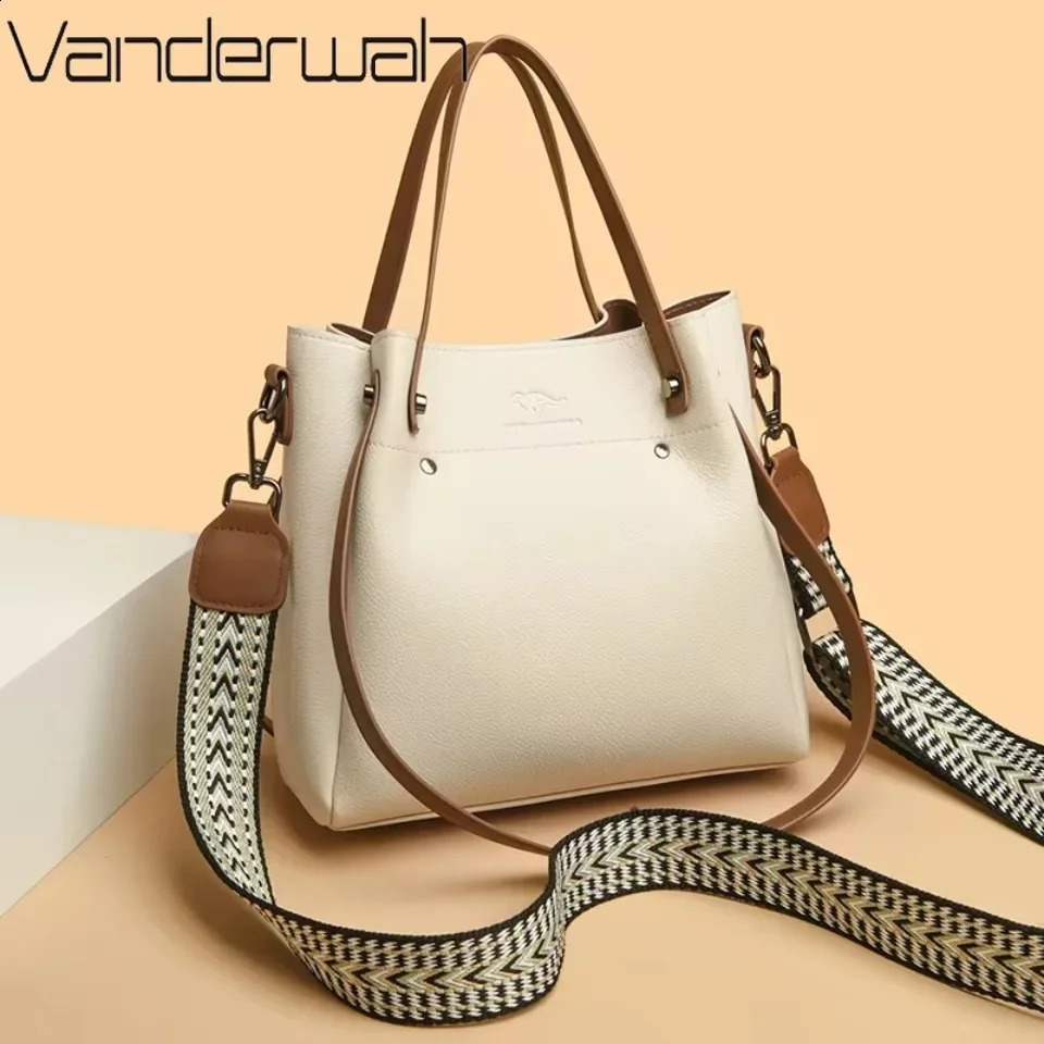 High quality Pu leather shoulder cross body bag 2025 handbag womens large capacity 250401
