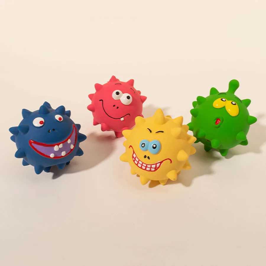 High Quality Cute squeezing pet dog interactive chewing toy small dog bite resistant teeth cleaning toy plush chewing toy dog supplies T2504012