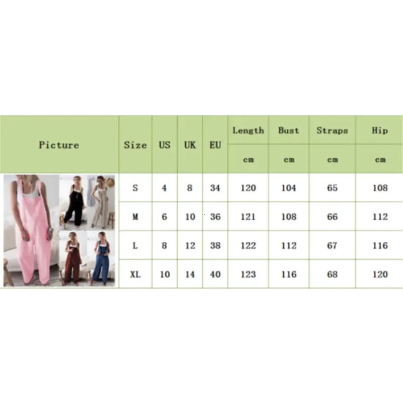 Women Dungarees Harem Strap Pants Loose Jumpsuit Baggy Trousers Overalls Bib Pants Bodysuit Ladies Casual Cotton Linen Jumpsuit251112