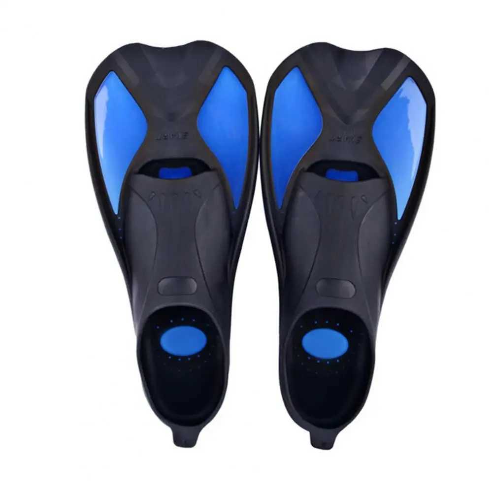 1 pair of diving fins swimming collar training fins inflatable collar short blade collar leg strength building swimming collarY250412