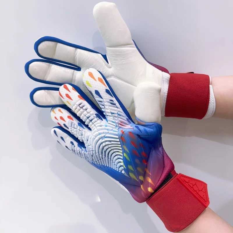 Latex Wear resistant and Anti slip Goalkeeper Gloves for Childrens Football Goalkeeper GlovesXJ250412