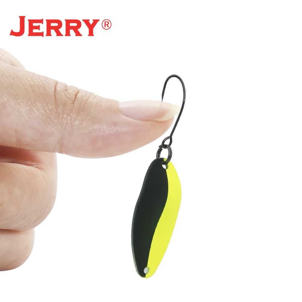 Jerry Serpent Micro Fishing Spoons 25g 37g 45g Brass Wobbler Lake Area Trout Chub Perch Metal Lures Baubles Z250411