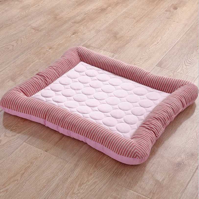 Ice silk multifunctional ice silk pet mattress comfortable and cool small and medium-sized integrated with cats and dogs summer X250412