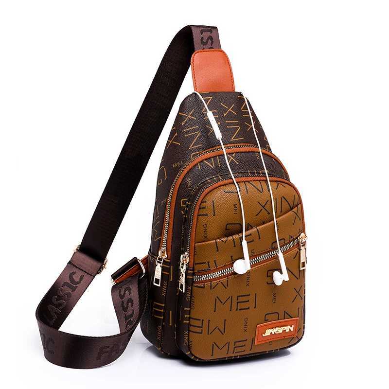 Women Bag new fashion Chest Bags for Women Ladies Sling Pack Chest Pack PU Leather Crossbody Bag Short Trip Shoulder Bags LuxuryT2511112