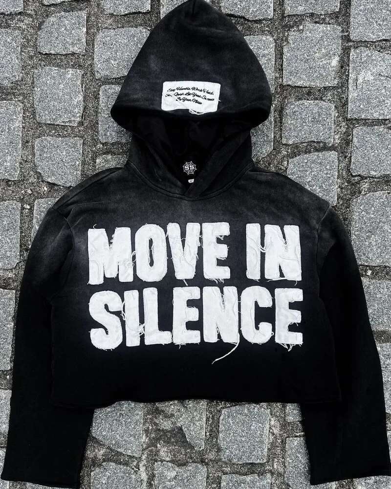 Letter Embroidery Fashionable Casual Loose Oversized Hoodie Men Y2k Gothic Punk Personality Hip-hop Rock Zipper Sweatshirt Women