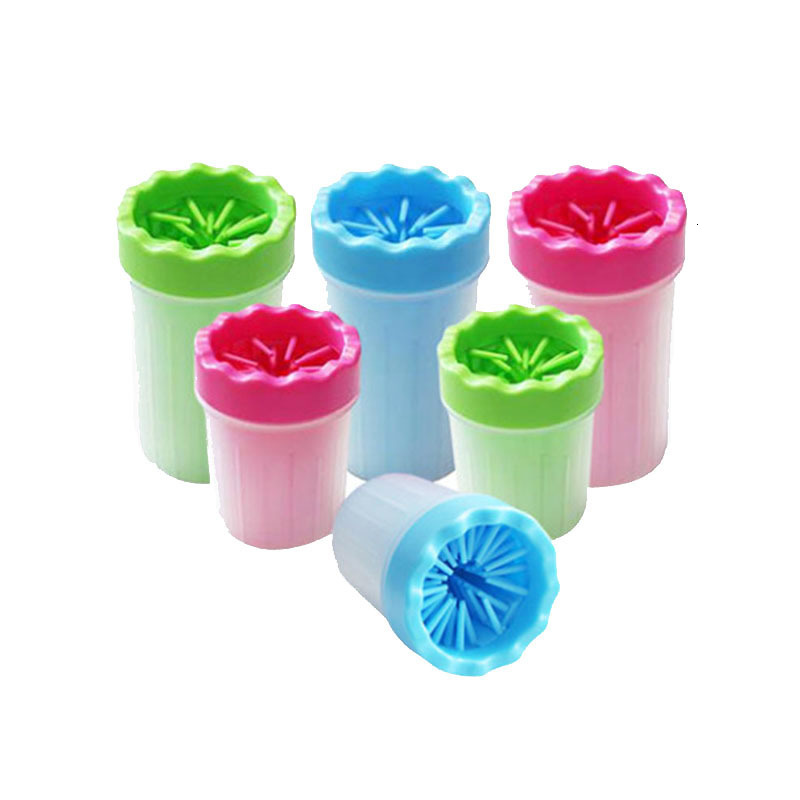 Spot cross-border e-commerce pet foot washing cup, dog paw cup, cleaning and beauty tools, brush supplies, dog foot washing machine