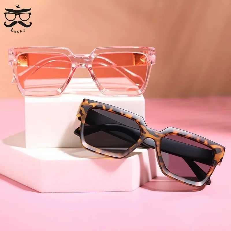 New Boy Girl Fashion Square Sunglasses Children Vintage Sunglasses UV Protection Classic Kids Eyewear Sunglasses Z250411