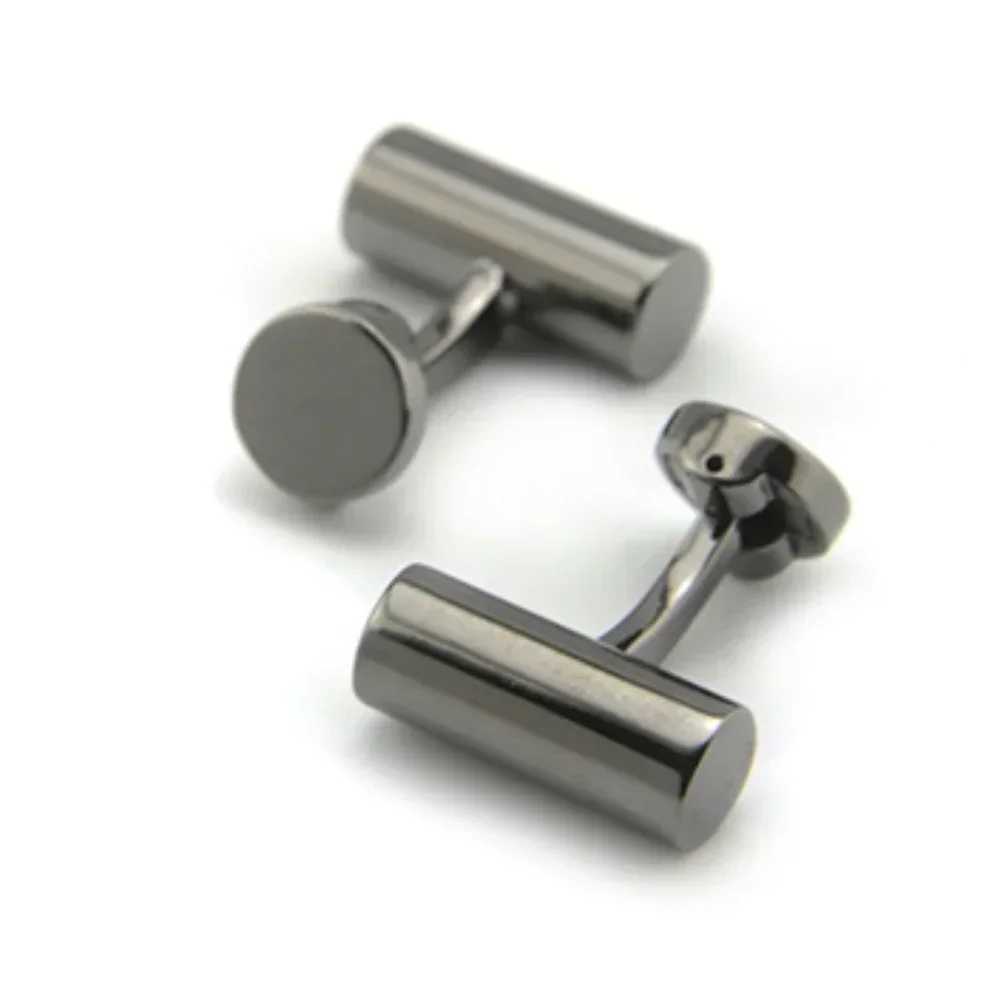 French shirt buttons mens cylindrical jewelry accessories gentlemens business party clothing cufflinks friends Fathers Day giftsT250412